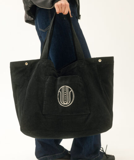 IMMORTAL BLACK REGULAR bawełniana torba shopper