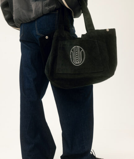 IMMORTAL BLACK SMALL bawełniana torba shopper